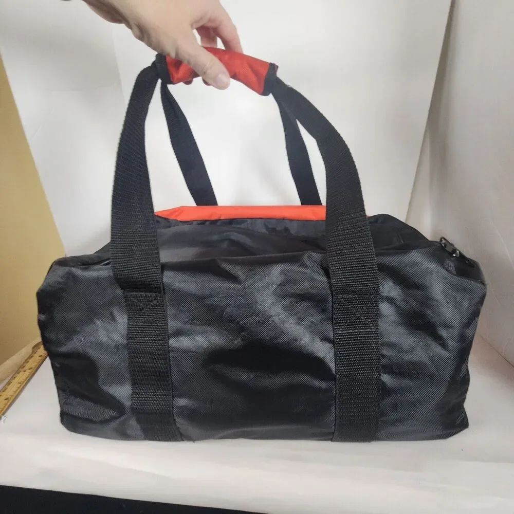 Ugly Stik Shakespeare‎ Fishing Tote Black Red Duffle Carry Bag travel overnight